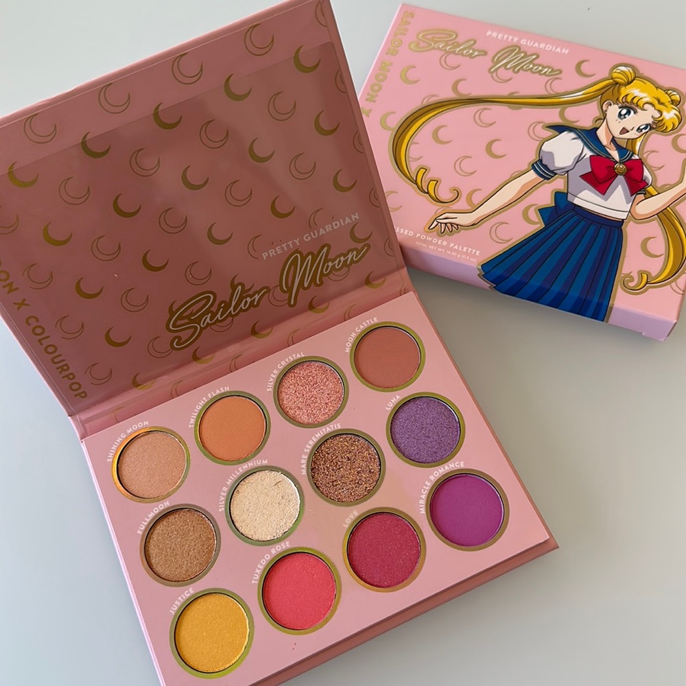 Color pop x Sailor Moon Pressed Powder Eyeshadow Palette